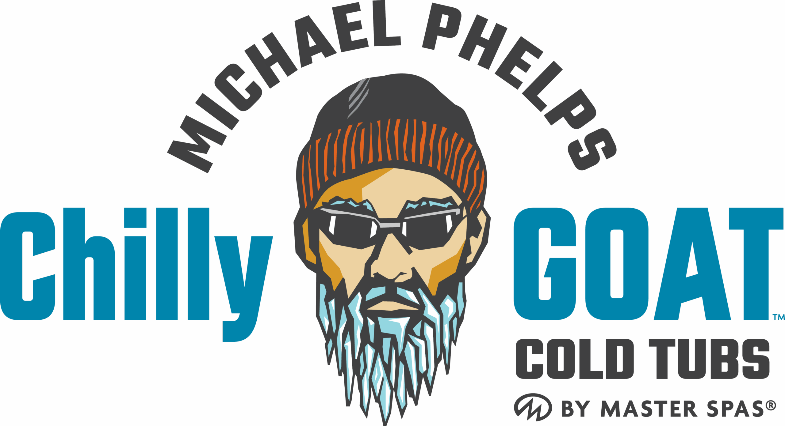 michael phelps chilly goat cold tubs by master spas logo