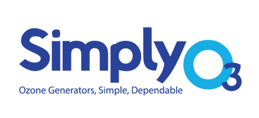 simply o3 ozone generators, simple, dependable logo